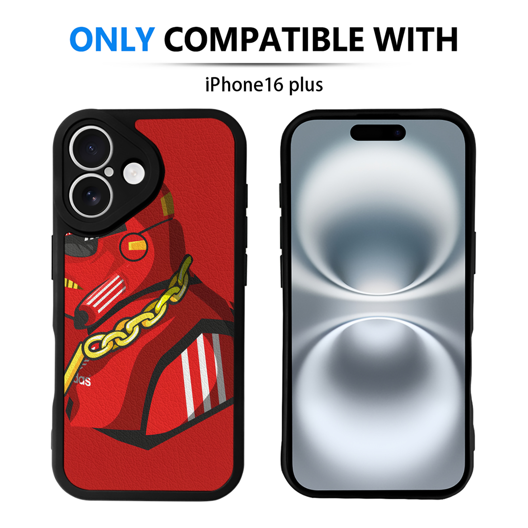 （画像用） スター・ウォーズ Star Wars 【iPhone 16シリーズ対応】シリコンスマホケース（レザー調） 材質：シリコン